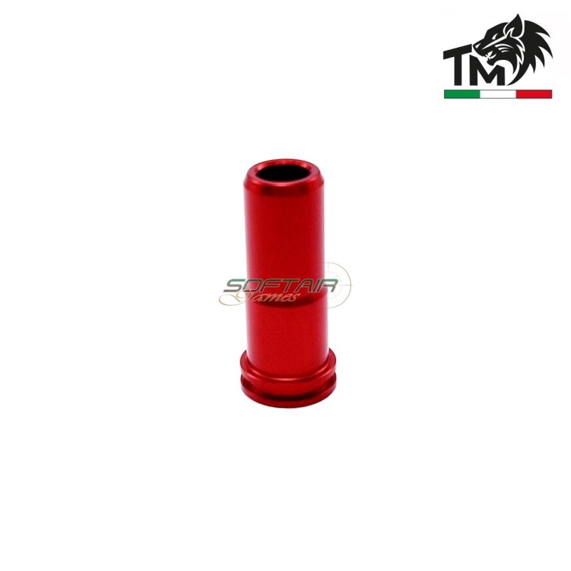 Spingipallino 21.10mm in ERGAL con O-RING per serie M4 ROSSO TopMax (spm4e2110)