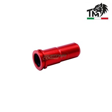 Spingipallino 21.10mm in ERGAL con O-RING per serie M4 ROSSO TopMax (spm4e2110)