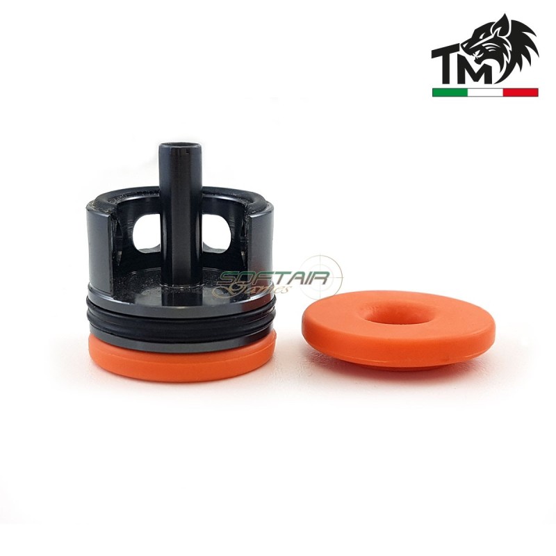 HighProfile ERGAL CNC cylinder head with ORANGE PAD TopMax (tcmmv2o-nv)