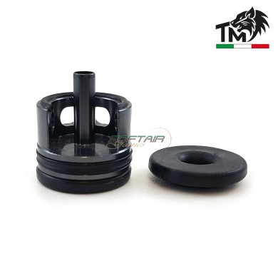 HighProfile ERGAL CNC cylinder head with BLACK PAD TopMax (tcmmv2b-nv)
