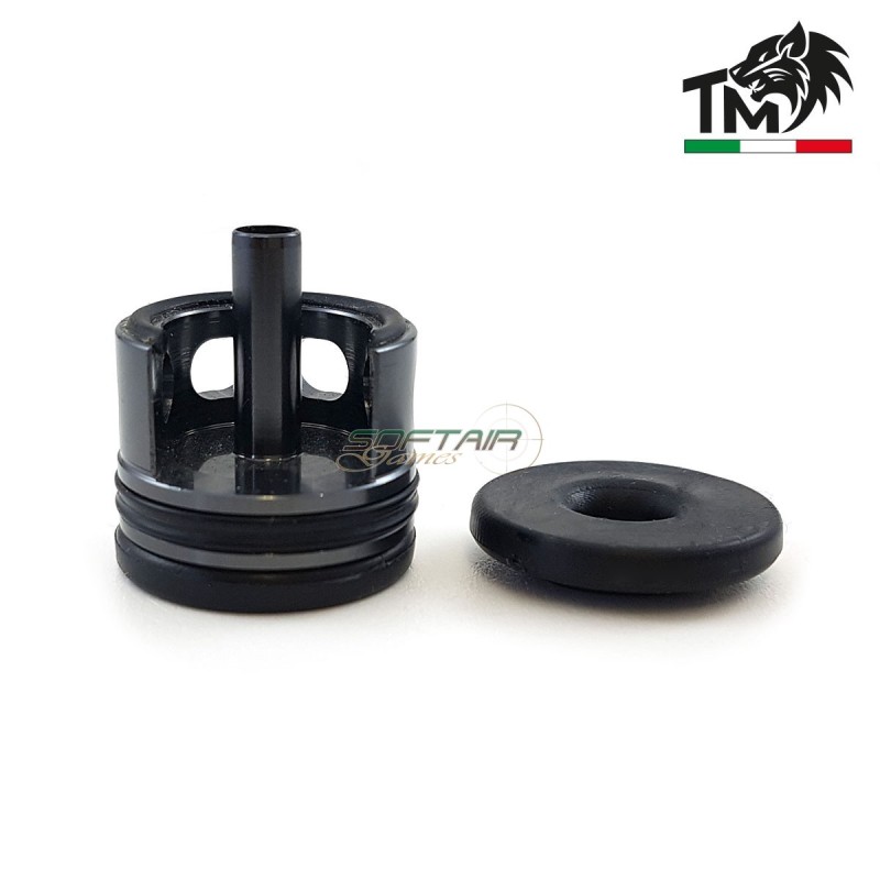 HighProfile ERGAL CNC cylinder head with BLACK PAD TopMax (tcmmv2b-nv)