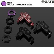 EON Hop-Up Chamber Red + VIOLET rotary dial for aeg M4 Gate (gate-eon-hop-rv)