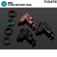 EON Hop-Up Chamber Red + CYAN rotary dial for aeg M4 Gate (gate-eon-hop-rc)