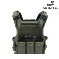Tasca tripla PINCER PLACARD™ MULTI-CALIBER RANGER GREEN Agilite (8038.1rng1sz)