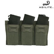 Tasca tripla PINCER PLACARD™ MULTI-CALIBER RANGER GREEN Agilite (8038.1rng1sz)