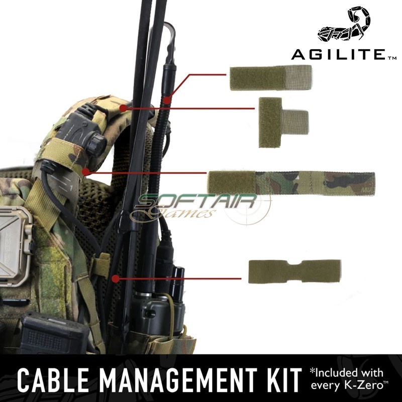K-ZERO Plate Carrier MULTICAM Agilite (8056mtc)