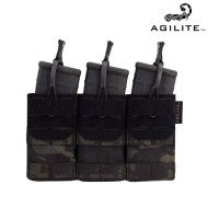 AG3™ 5.56 Triple Mag Pouch MULTICAM BLACK Agilite (8153mtcb1sz)