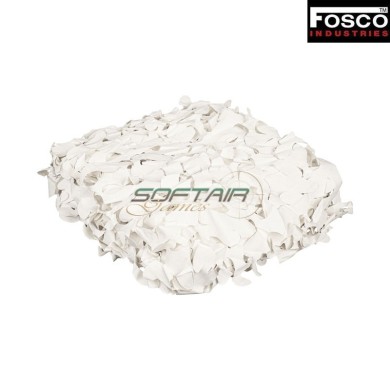 Camouflage Net 3.1x1.5m SNOW WHITE Fosco Industries (fo-469212-wh)