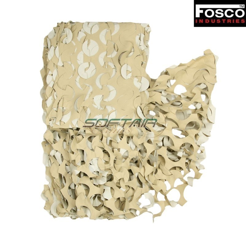 Rete camouflage 3.1x1.5m DESERT Fosco Industries (fo-469212-tan)