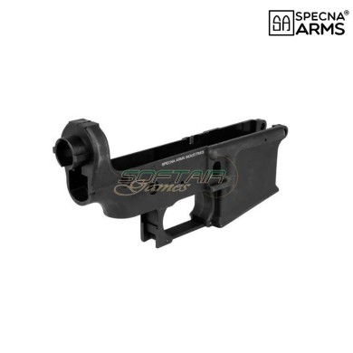 Lower receiver BLACK Core™ SA logo per M4 Specna Arms® (spe-09-027527)