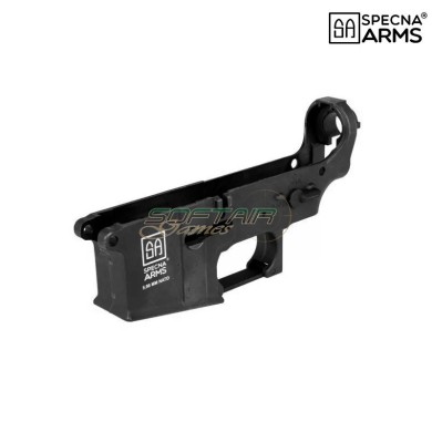 Lower receiver BLACK Core™ SA logo per M4 Specna Arms® (spe-09-027527)