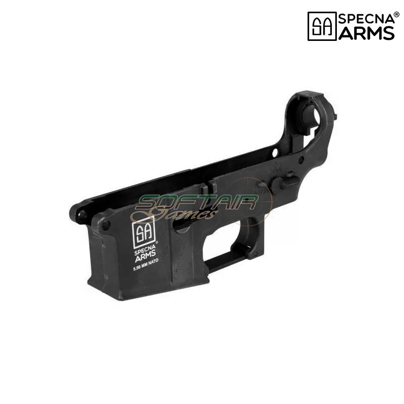 Lower receiver BLACK Core™ SA logo per M4 Specna Arms® (spe-09-027527)