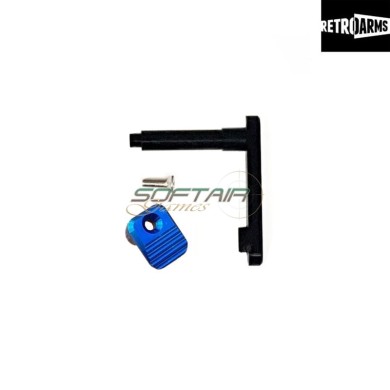 Cnc Magazine Catch M4-a Blue Retroarms (ra-7043)