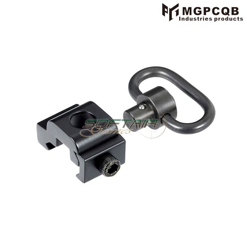 QD Sling Swivel Mount NERO per slitte 20mm MGP CQB (mgp-00701050303)