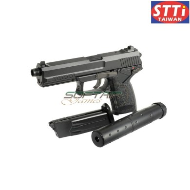 Pistola a Gas Mk23 BLACK STTI (ggh-0302)