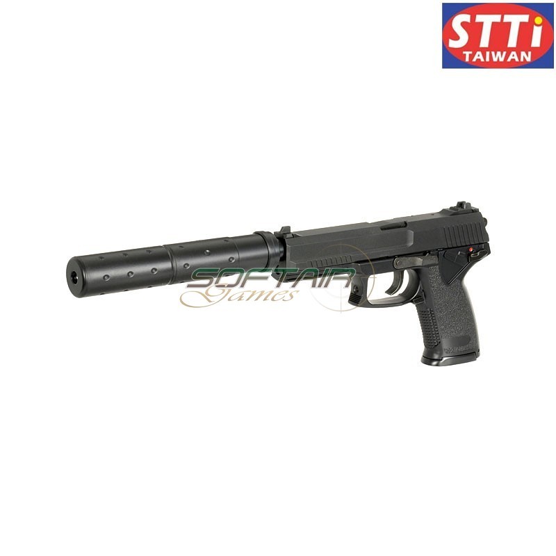 Pistola a Gas Mk23 BLACK STTI (ggh-0302)