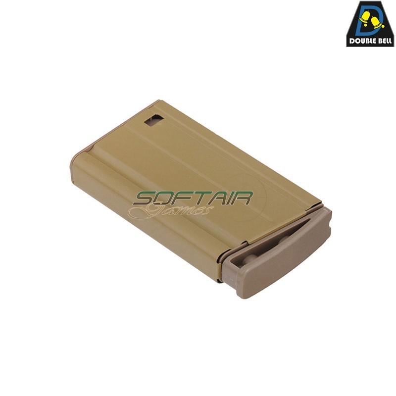 Caricatore Monofilare TAN Scar H Mk17 70bb Double Bell (db-by-s-09-tan)