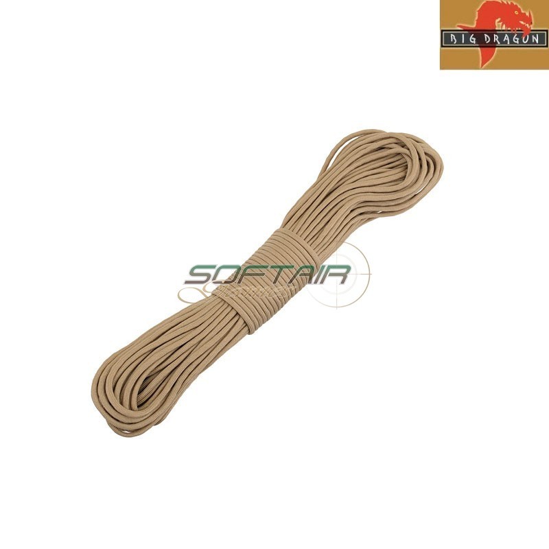 Paracord in Nylon da 30 metri Sand Big Dragon (bd7937d)