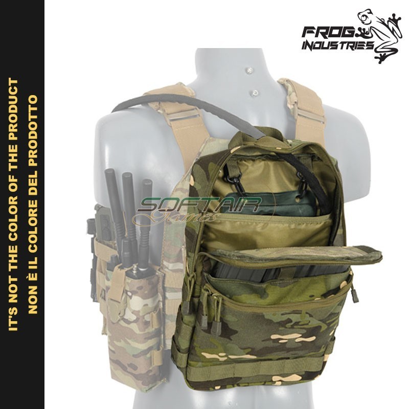 Backpack Contractor Tactical Flatpack V2 TAN Frog Industries® (fi-m51612096-tan)