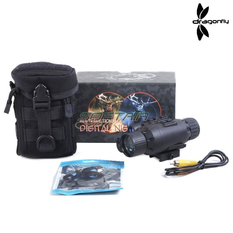 Digital Night Vision 3x Picatinny Mount Dragonfly (dfy-nv01set)