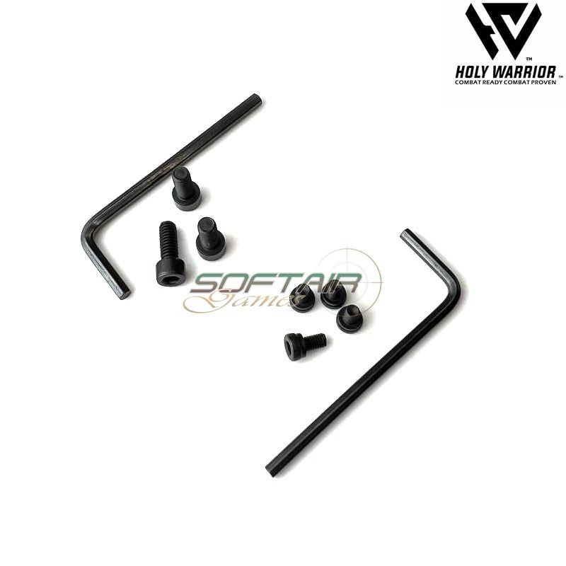 Red dot adapter mount T1/H1 dk. style NERO holy warrior (hwr-150-bk)