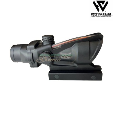 Scope 4X ACOG TA31 RED fiber mod.2 BLACK holy warrior (hwr-49-bk)
