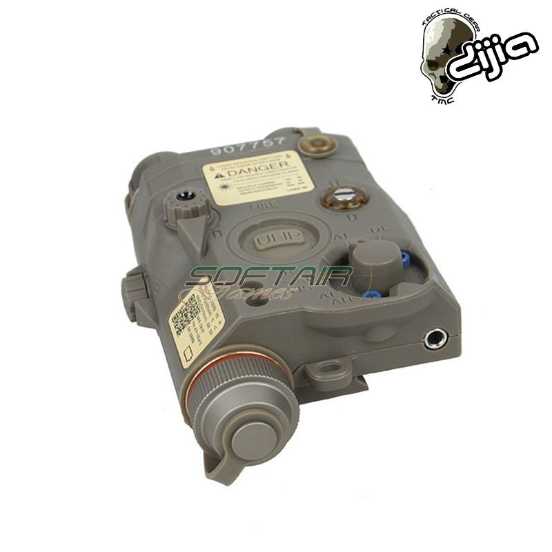 PEQ LA5-C UHP RED Laser/IR Laser DARK EARTH by DIJIA (tmc-dj2022003-de)