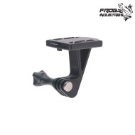 Excavator BLACK Helmet mount for GoPro Frog Industries® (fi-021059-bk)
