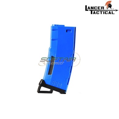 Mid-cap AEG Magazine 130bb w/Magpod BLUE Lancer Tactical (lat-clk9027-bu)