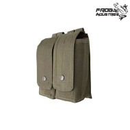 Tasca doppia OLIVE DRAB per AK Frog Industries® (fi-003576-od)