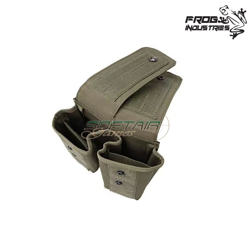 Double pouch OLIVE DRAB for AK Frog Industries® (fi-003576-od)
