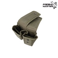 Double pouch OLIVE DRAB for AK Frog Industries® (fi-003576-od)