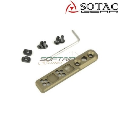 Compact Scout Light Rail Mount DARK EARTH per M300/M600 Sotac (sg-jq-0078-de)