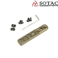 Compact Scout Light Rail Mount DARK EARTH per M300/M600 Sotac (sg-jq-0078-de)