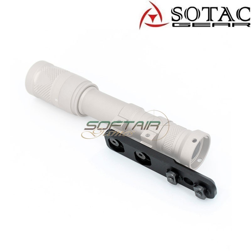 Compact Scout Light Rail Mount BLACK per M300/M600 Sotac (sg-jq-0078-bk)