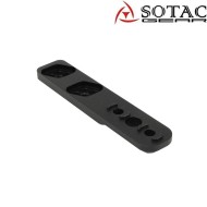 Compact Scout Light Rail Mount BLACK per M300/M600 Sotac (sg-jq-0078-bk)