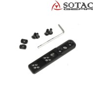 Compact Scout Light Rail Mount BLACK per M300/M600 Sotac (sg-jq-0078-bk)