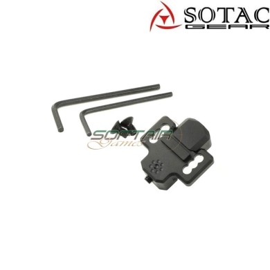 Tactical side scout mount 20mm weaver BLACK for M300/M600 Sotac (sg-jq-083-bk)