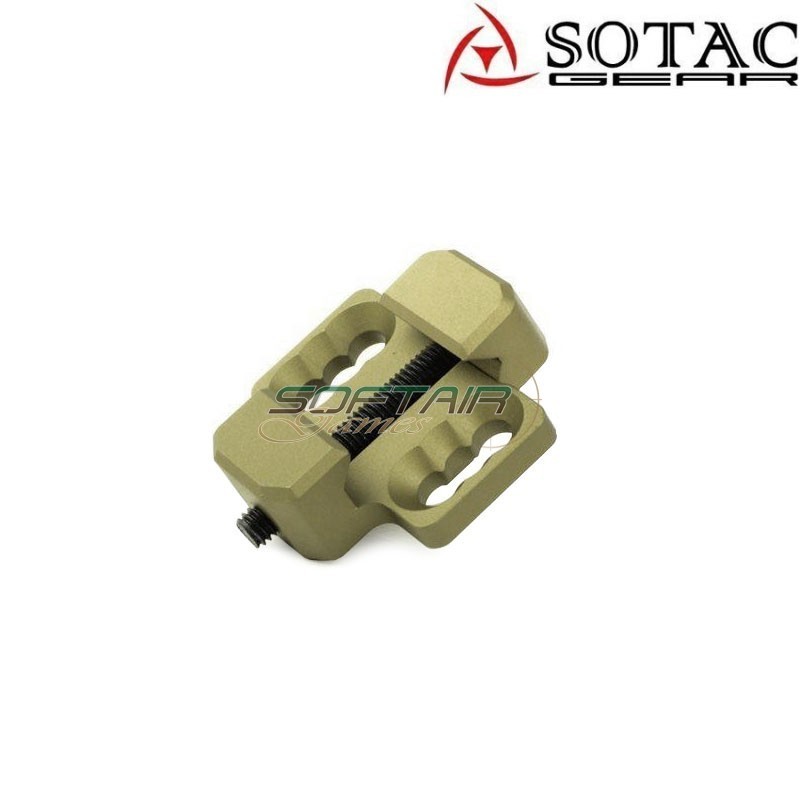 Tactical side scout mount 20mm weaver DARK EARTH per M300/M600 Sotac (sg-jq-083-de)