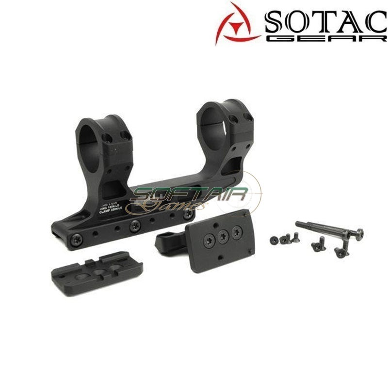 Mount per ottica UNT. style 1.93" e mount RMR BLACK Sotac (sg-dh-0562-bk)