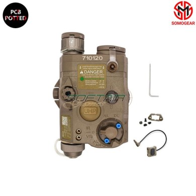 PEQ-15 UHP TAN GREEN Laser IR Laser Illuminator PCB Potting SOMOGEAR (peq15-irilu-g-u-tan)
