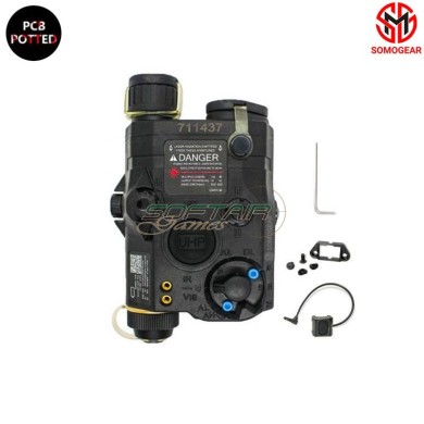 PEQ-15 UHP BLACK RED Laser IR Laser Illuminator PCB Potting SOMOGEAR (peq15-irilu-r-u-blk)