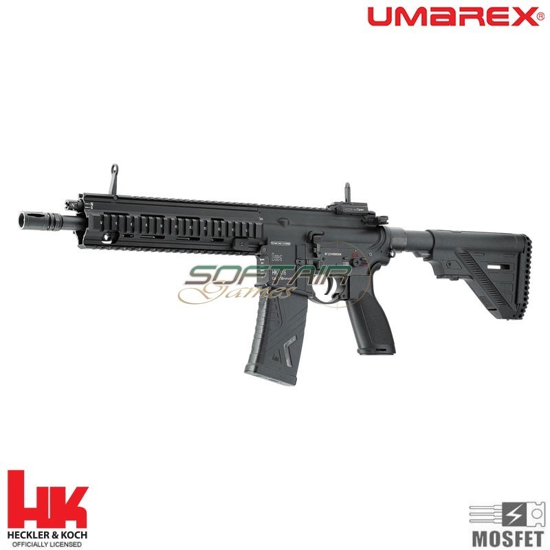Electric Rifle Aeg HK416 A5 V.2 Mosfet Black Umarex (um-26560x)