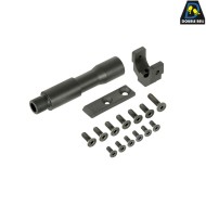 Handguard Rail LC 5" Scar-H BLACK Double Bell (db-s-12-bk)