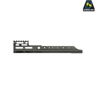 Handguard Rail LC 5" Scar-H BLACK Double Bell (db-s-12-bk)