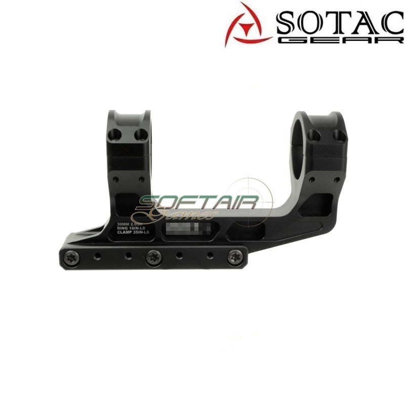 Mount for scope UNT. style 1.93" BLACK Sotac (sg-dh-0566-bk)