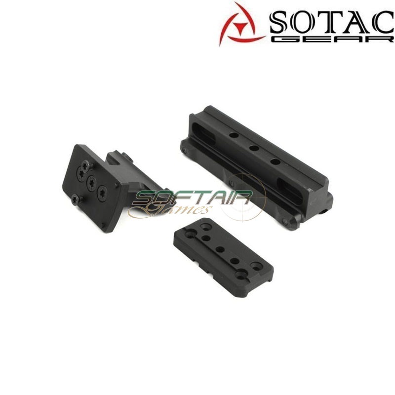 UNT. style COG Scope Mount and mount RMR BLACK Sotac (sg-dh-0563-bk)