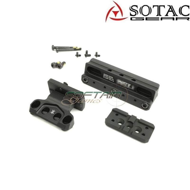 UNT. style COG Scope Mount BLACK Sotac (sg-dh-0563-bk)