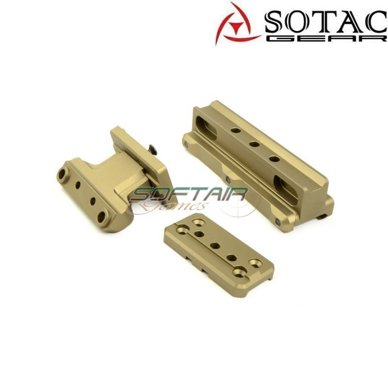 UNT. style COG Scope Mount and mount RMR DARK EARTH Sotac (sg-dh-0563-de)