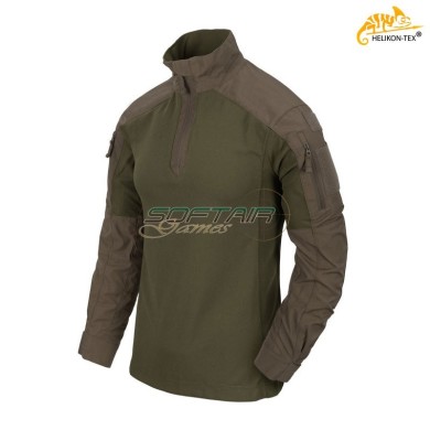 MCDU Combat Shirt RAL 7013 nyco ripstop Helikon-tex® (ht-bl-mcd-nr-8102a)